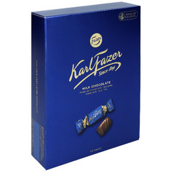 Продуктови Категории Шоколади Karl Fazer Бонбони от млечен шоколад 40 бр 295 гр